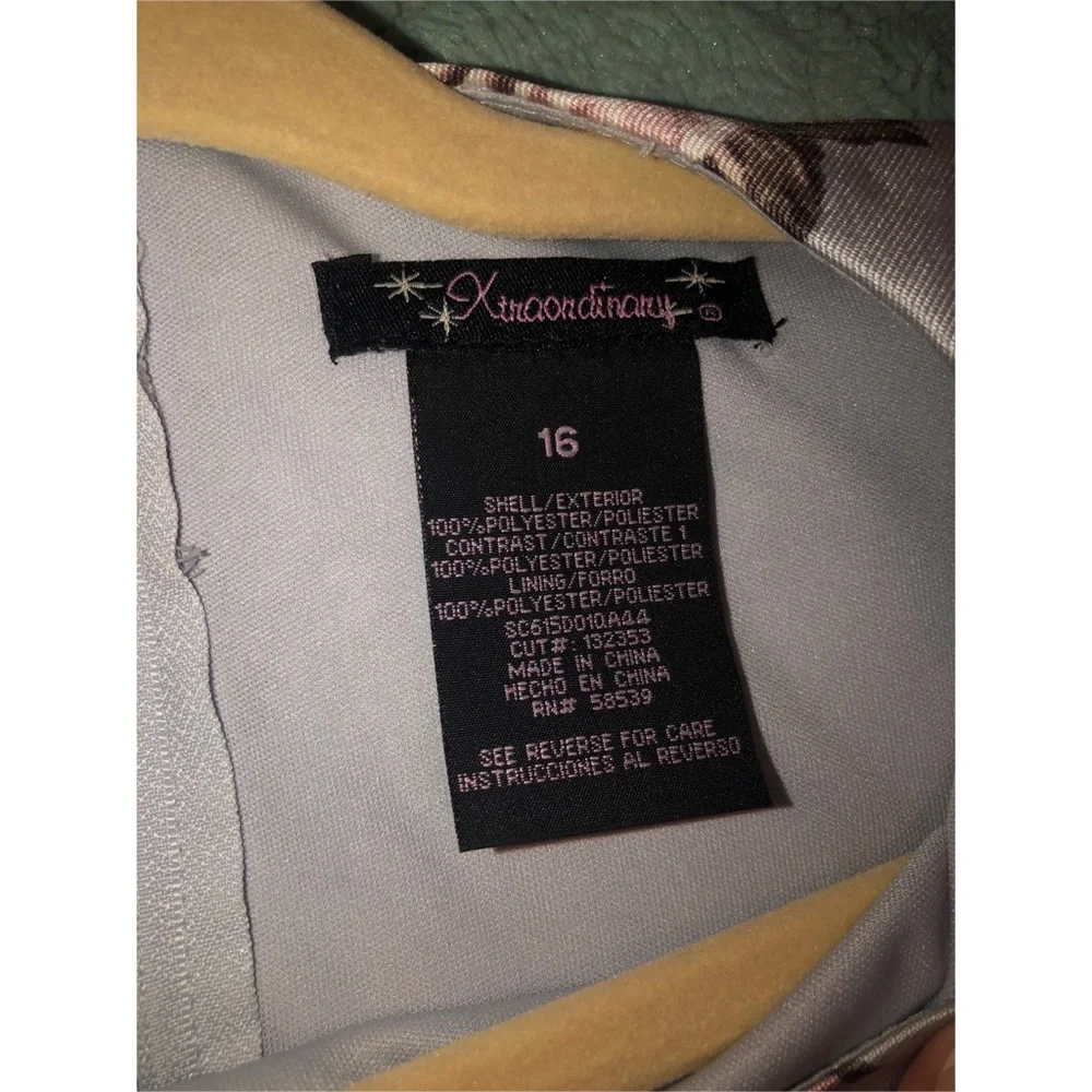 Xtraordinary Floral Hi-Low Dress w/ Beading - Picture 7 of 8